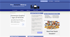 Desktop Screenshot of freesamplesmakeup.com